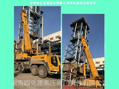 河南骏化发展股份有限公司原料路线改造项目